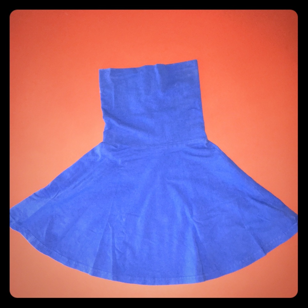 American Apparel circle skirt/tube top